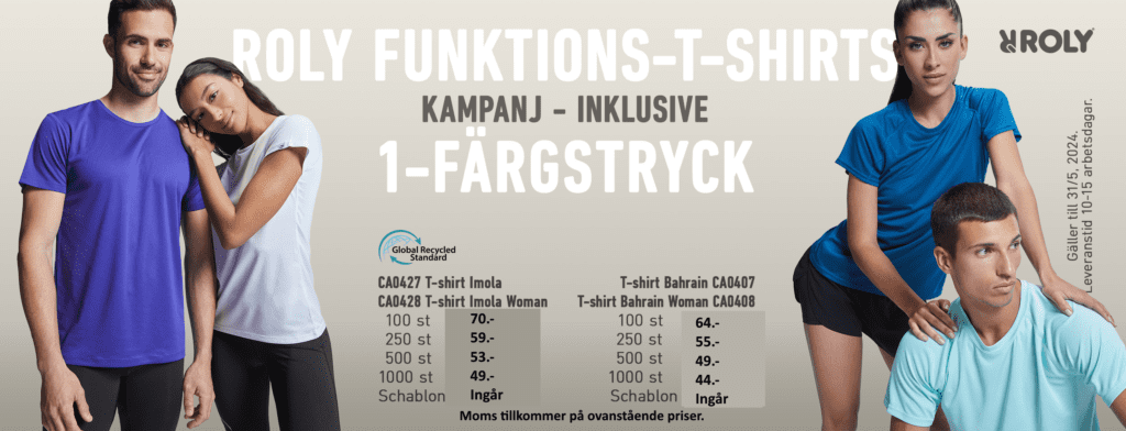 Funktions t-shirts